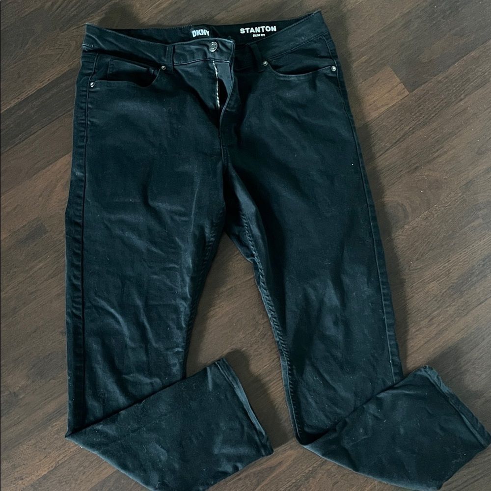 DKNY Men's Slim Jeans - Black
